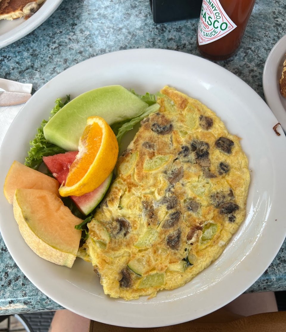 Omelette Side of Fruit